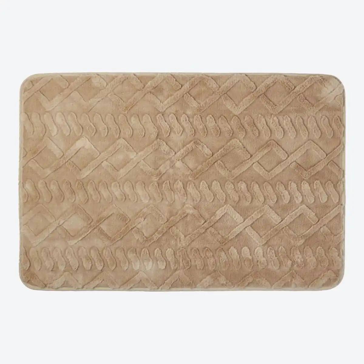 Bild 1 von Teppich mit Jacquard-Muster, ca. 60x90cm, Light-brown