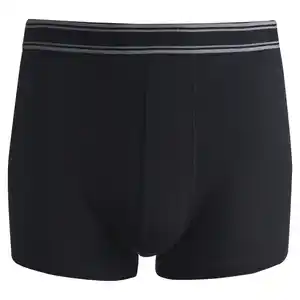 Herren Retroshorts mit Webbund SCHWARZ