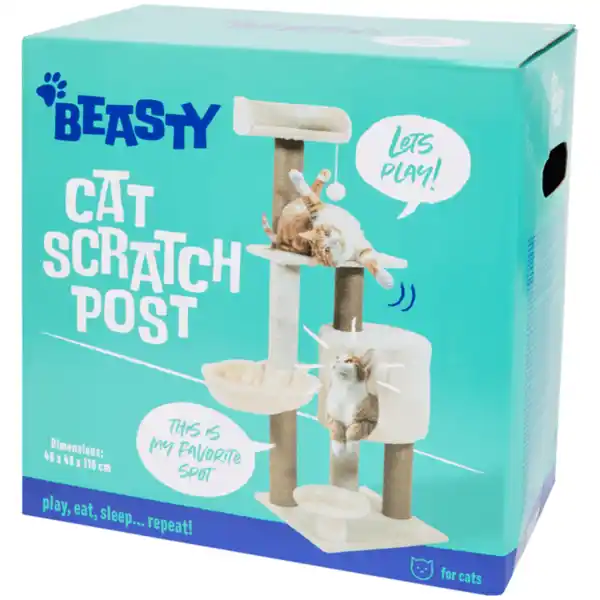 Bild 2 von Katzenkratzbaum mit Kratzpfosten