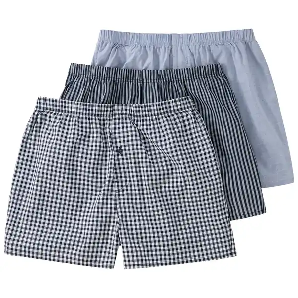 Bild 1 von 3 Herren Boxershorts im Set DUNKELBLAU / HELLBLAU