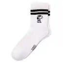 Bild 1 von 1 Paar Peanuts Socken mit Stickerei WEISS