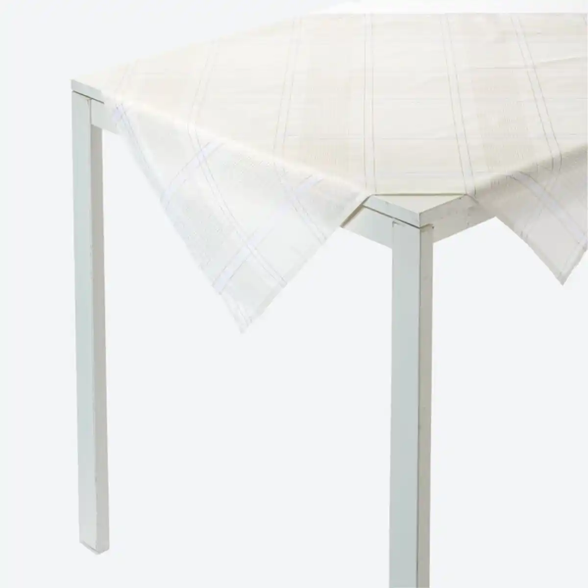 Bild 1 von Mitteldecke mit Jacquard-Muster, ca. 80x80cm, Ecru