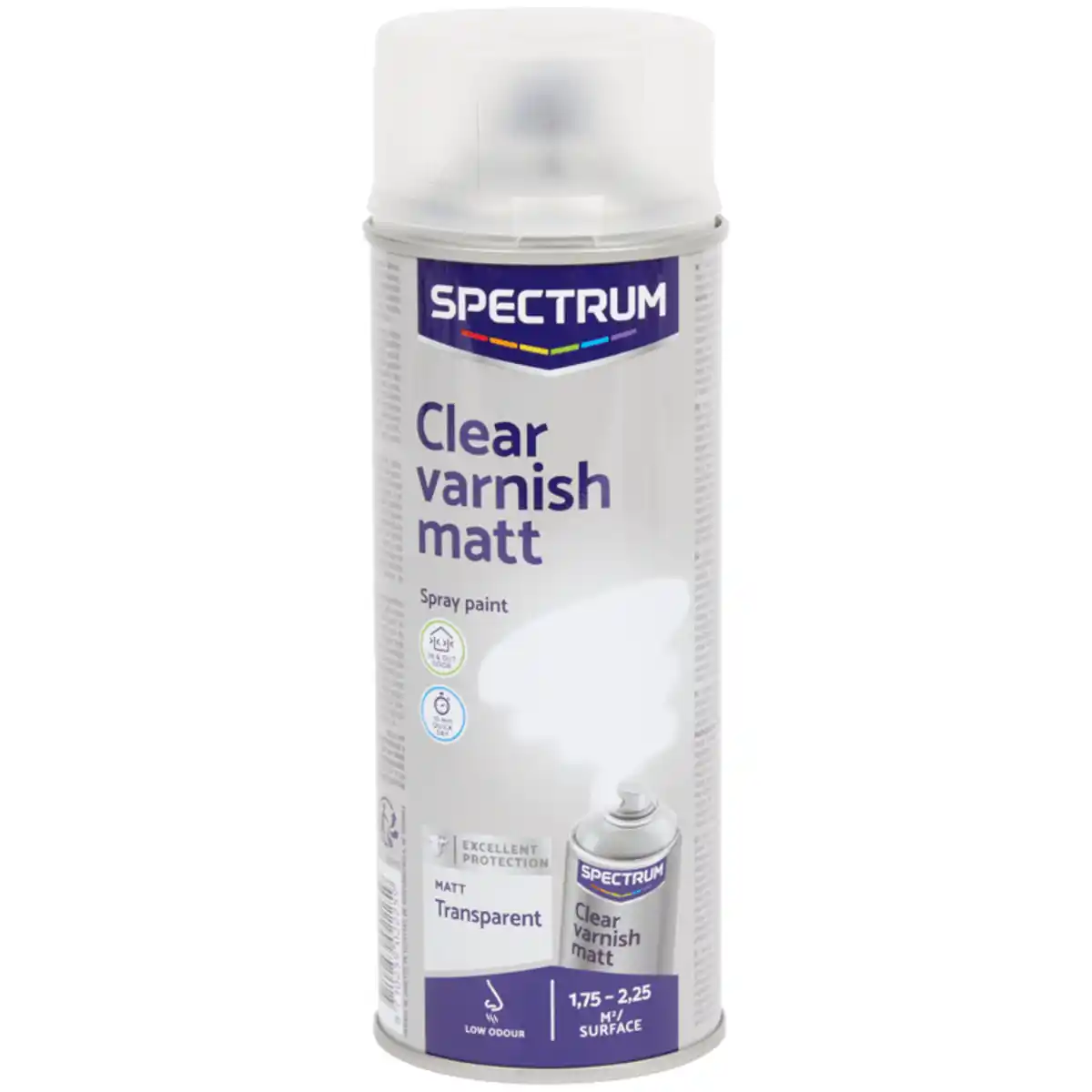 Bild 1 von Spectrum Sprühfarbe Klarlack Matt Transparent