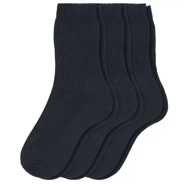 Bild 1 von 3 Paar Herren Socken aus Baumwoll-Mix DUNKELBLAU