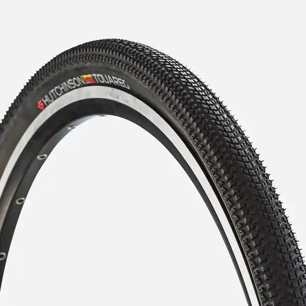 Bild 1 von Fahrradreifen Faltreifen Gravel Hutchinson Touareg 700×40 Hardskin Tubeless Ready schwarz Schwarz