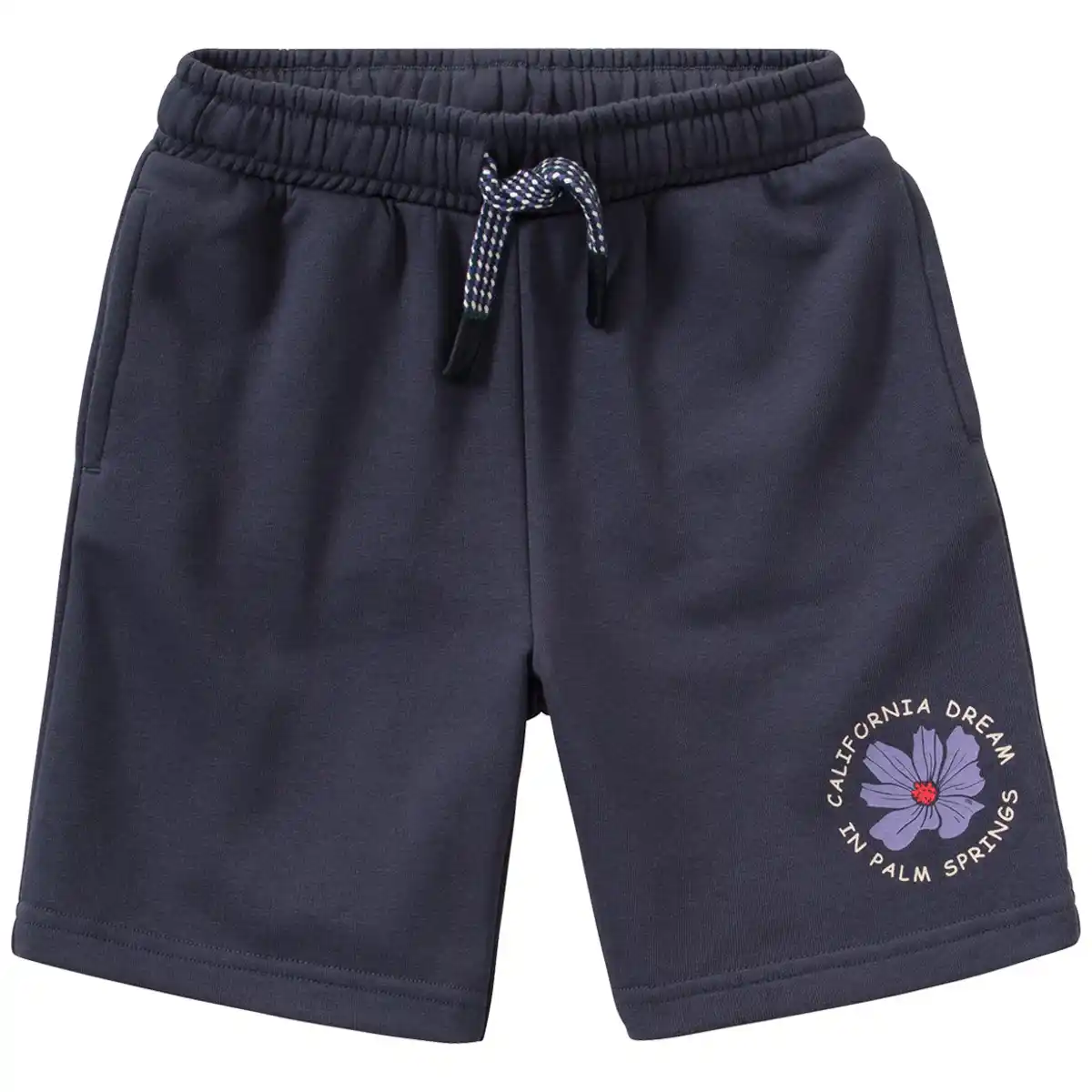 Bild 1 von Jungen Joggingshorts mit Print DUNKELBLAU