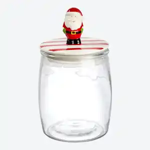 Cookie-Glas mit Weihnachts-Motiv, ca. 2,2L, White