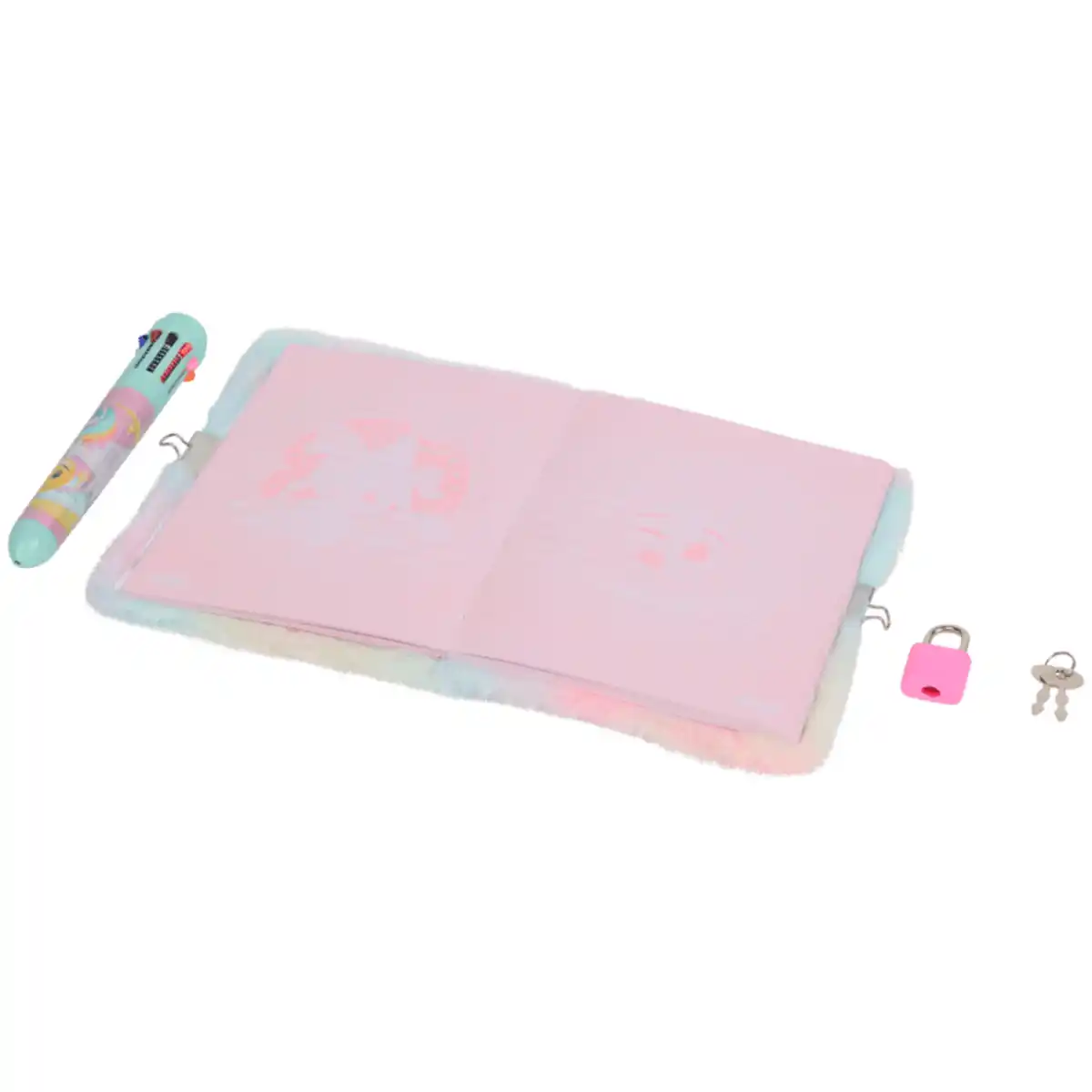 Bild 2 von Plüsch-Tagebuch mit Schloss