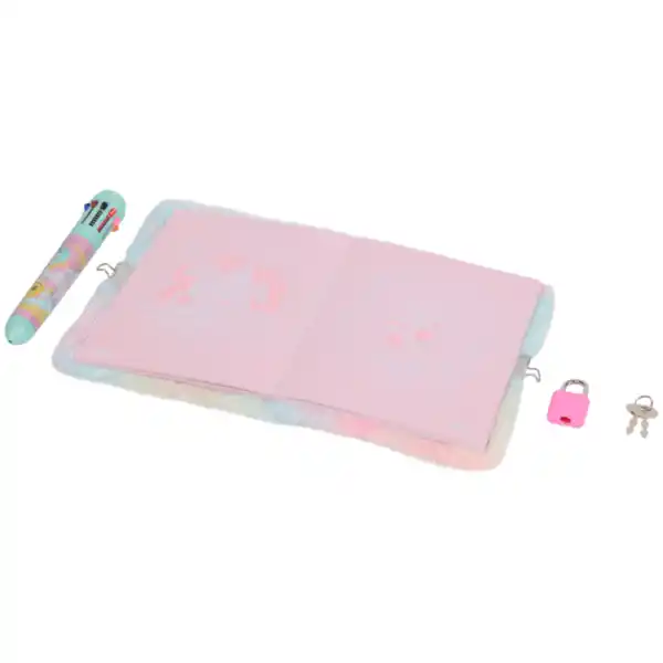 Bild 2 von Plüsch-Tagebuch mit Schloss