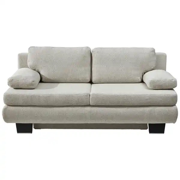 Bild 1 von Novel Schlafsofa Macy, Beige, Textil, 2-Sitzer, Füllung: Schaumstoff, 203x94x100 cm, Bettkasten erhältlich, Fußauswahl, Stoffauswahl, Schlafen auf Sitzhöhe, Rücken echt, Kinder- & Jugendzimmer,