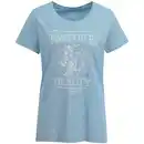 Bild 1 von Damen T-Shirt mit Print HELLBLAU