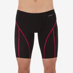 Badehose Herren Jammer Wettkampf - FINA Skinvolt 900 R Grau|schwarz