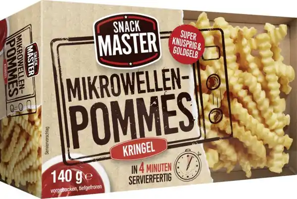 Bild 1 von SnackMaster Mikrowellen Pommes Kringel