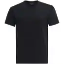 Bild 1 von Herren T-Shirt mit Serafino-Ausschnitt SCHWARZ