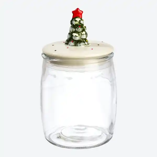 Bild 1 von Cookie-Glas mit Weihnachts-Motiv, ca. 2,2L, White