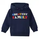 Bild 1 von Kinder Hoodie mit Message-Print DUNKELBLAU