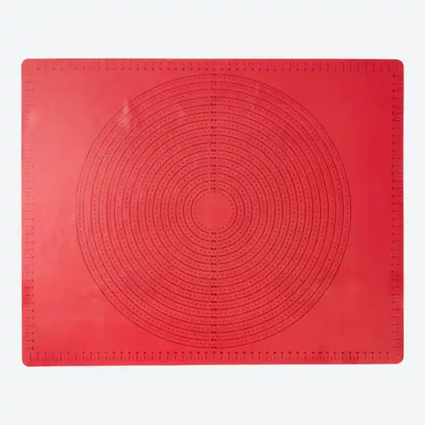 Bild 1 von Silikon Backmatte mit Antihaft-Oberfläche, ca. 50x39cm, Red