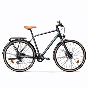 City Bike 28 Zoll Elops LD900 HF Dunkelgrün Grün