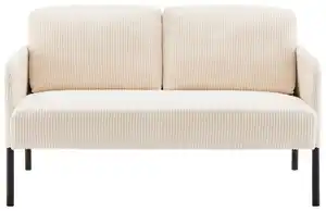 2-Sitzer-Sofa Miami Beige/Schwarz, Beige