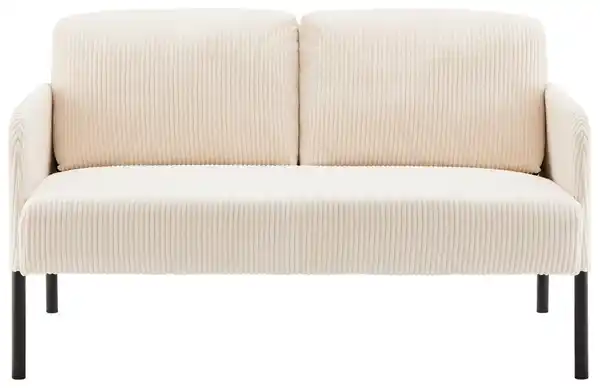 Bild 1 von 2-Sitzer-Sofa Miami Beige/Schwarz, Beige