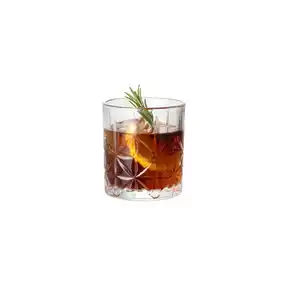 Whiskeygläser-Set mit Schliff-Optik, ca. 320ml, 6-teilig, White