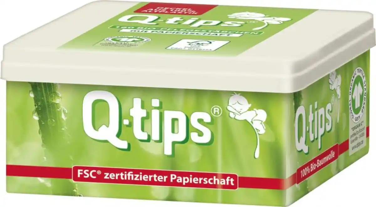 Bild 1 von Pelz Q-Tips Bio-Pflegestäbchen