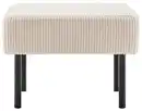 Bild 1 von Hocker Miami Beige/Schwarz, Beige