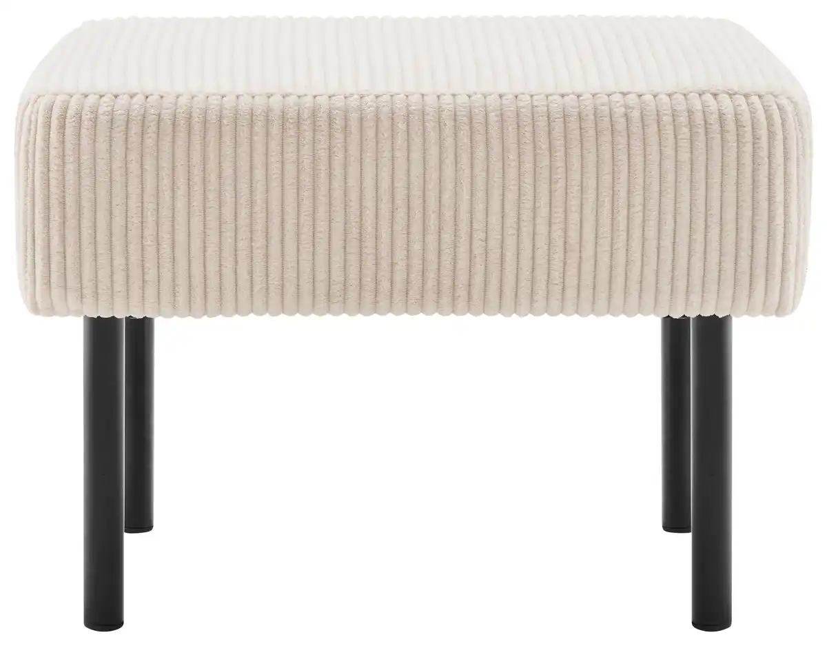 Bild 1 von Hocker Miami Beige/Schwarz, Beige