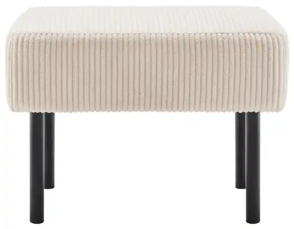 Bild 1 von Hocker Miami Beige/Schwarz, Beige