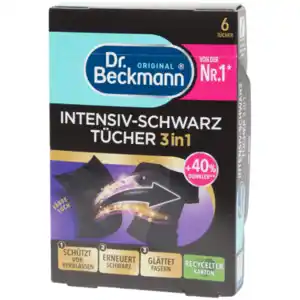 Dr. Beckmann Wäschetücher Schwarz