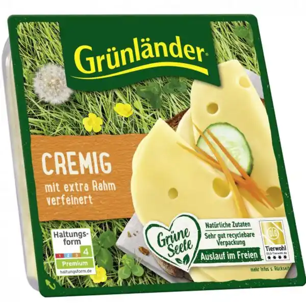 Bild 1 von Grünländer Schnittkäse cremig