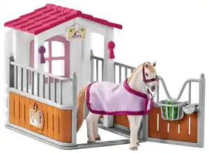 SCHLEICH »Box mit Lusitano-Stute« Spielset 42368, 20-teilig