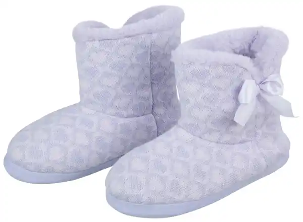 Bild 3 von HOME BY ZAPATO Kinder-Strickhausschuhe, Paar