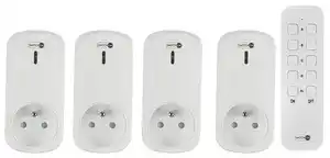 SWITCH ON® Funksteckdosen-Set innen, 5-teilig