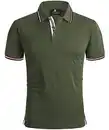 Bild 1 von SwissWell Herren Poloshirt Kurzarm Atmungsaktiv Golf Tennis Sport Polo Sommer Freizeit T-Shirt