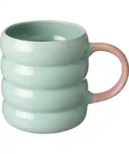 Tasse Ring-Design ca. 430 ml, blau