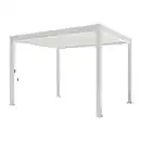 Bild 1 von PergoLine Pergola Trumpf weiß Aluminium B/H/L: ca. 360x255x300 cm