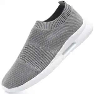 JUEQIBAA Slip on Sneaker Herren Ohne Schnürsenkel Turnschuhe Sportschuhe Leichte Walkingschuhe Straßenlaufschuhe Atmungsaktiv Jogging Schuhe Sportsschuhe