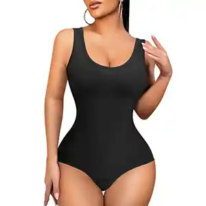 Gotoly Shapewear Bodysuit Damen Miederbody Stark Formend Body Shaper Bauchweg Figurformender Nahtlose Formende Bodys