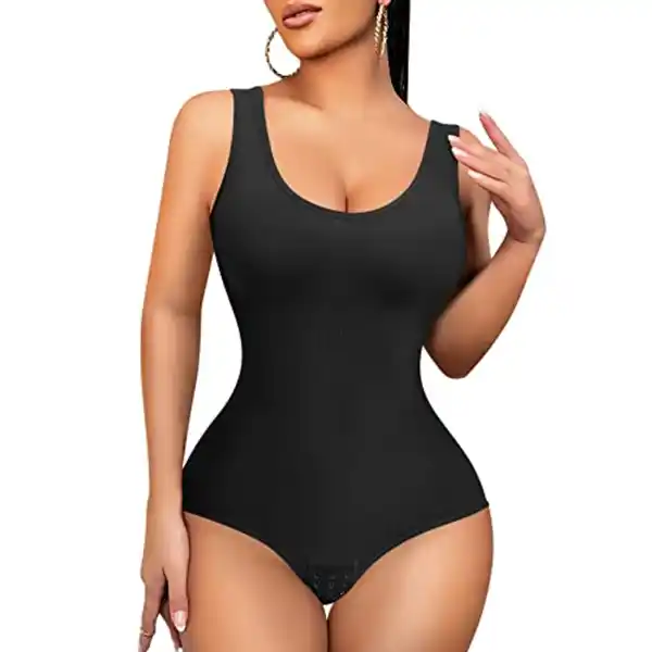 Bild 1 von Gotoly Shapewear Bodysuit Damen Miederbody Stark Formend Body Shaper Bauchweg Figurformender Nahtlose Formende Bodys