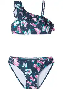 Mädchen Bikini (2-tlg. Set), 104/110, Blau