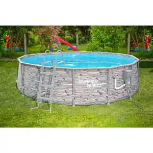 Summer Waves Poolset Elite H/D: ca. 107x427 cm