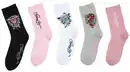 Bild 1 von ED HARDY Damen-Socken, 5 Paar