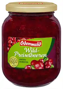 ODENWALD Wild-Preiselbeeren, 390-g-Glas