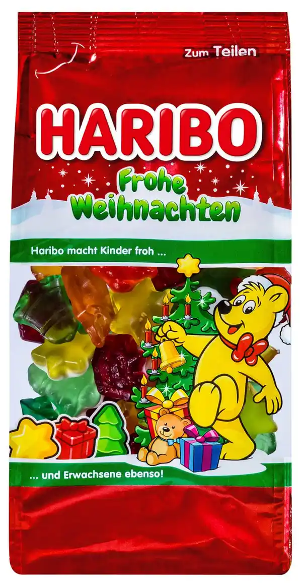 Bild 1 von HARIBO Frohe Weihnachten, 300-g-Packg.