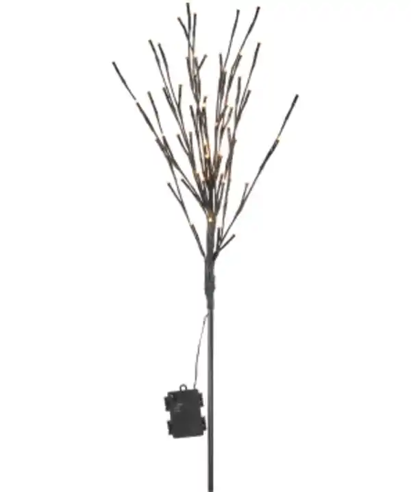 Bild 1 von LED-Lichterbaum Weihnachten ca. 90 cm, schwarz