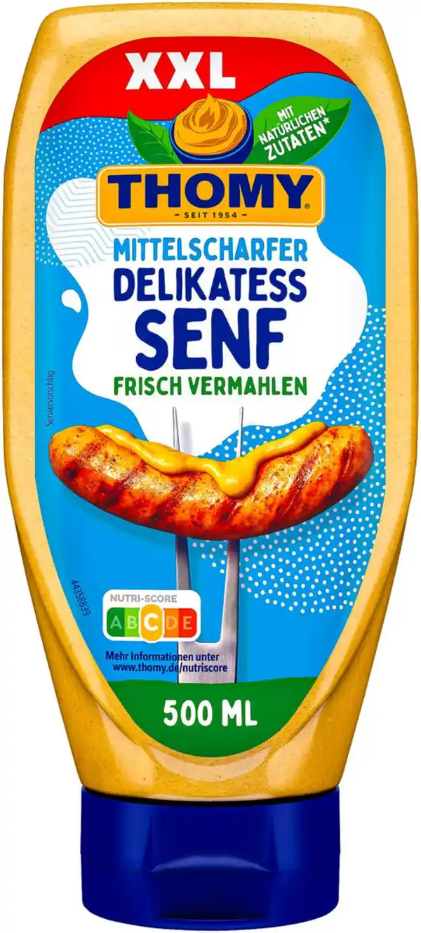 Bild 1 von THOMY Delikatess-Senf, 500-ml-Fl.