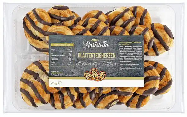 Bild 1 von MARISTELLA Blätterteigherzen, 225-g-Packg.