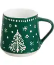 Bild 1 von Tasse Weihnachten ca. 373 ml, grün/weiß