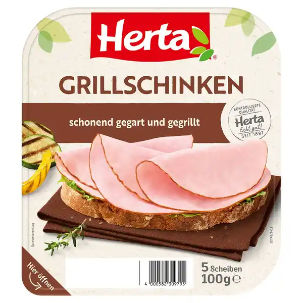 Bild 1 von HERTA Grillschinken 100 g